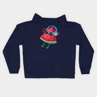 watermelon watermelon lover fruit summer fruit lover melon funny cute watermelons summer fruit watermelon day Kids Hoodie